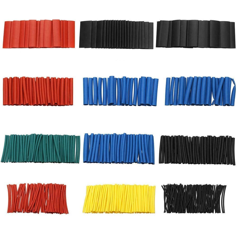 HEAT SHRINK TUBING ASSORTMENT | COLORED | 560 PCS. (SK01143)