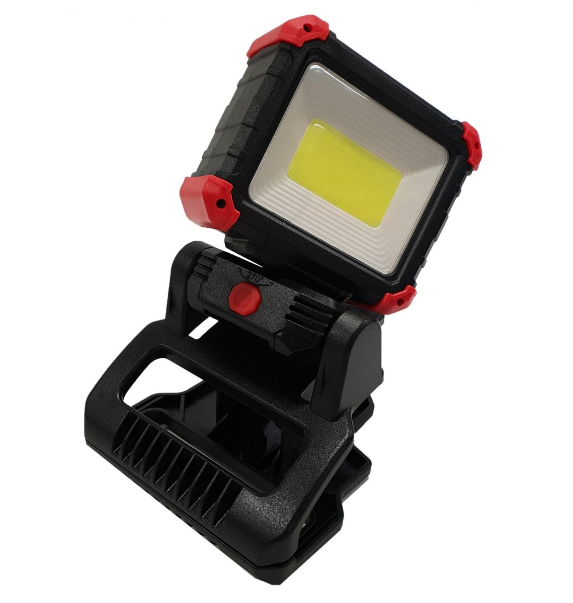 Darbo lempa įkraunama | su magnetu ir prisegtuku | 270°/ 180° | COB LED (RWL10C)