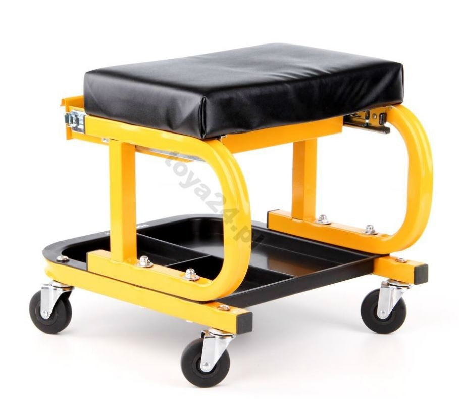 Stačiakampė kėdutė su ratukais ir stalčiumi (81824)