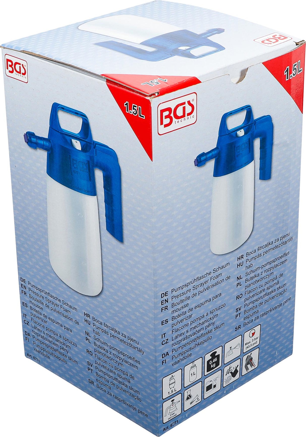 Rankinis putų purkštuvas | 1.5 l (6771)