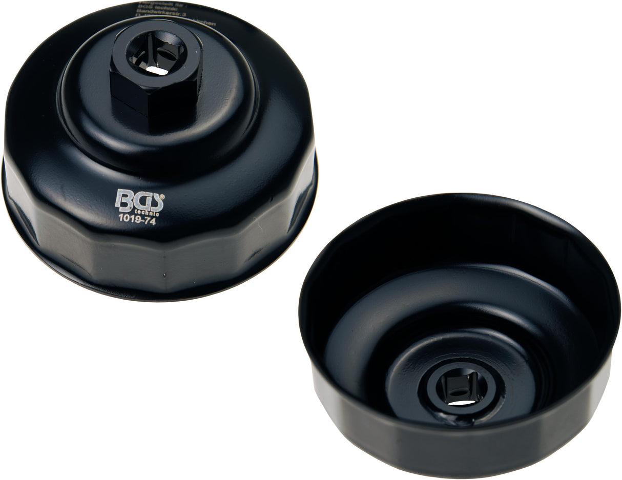 Tepalo filtro lėkštelė | 14 kampų | Ø 74 mm | Mercedes-Benz, VW (1019-74)