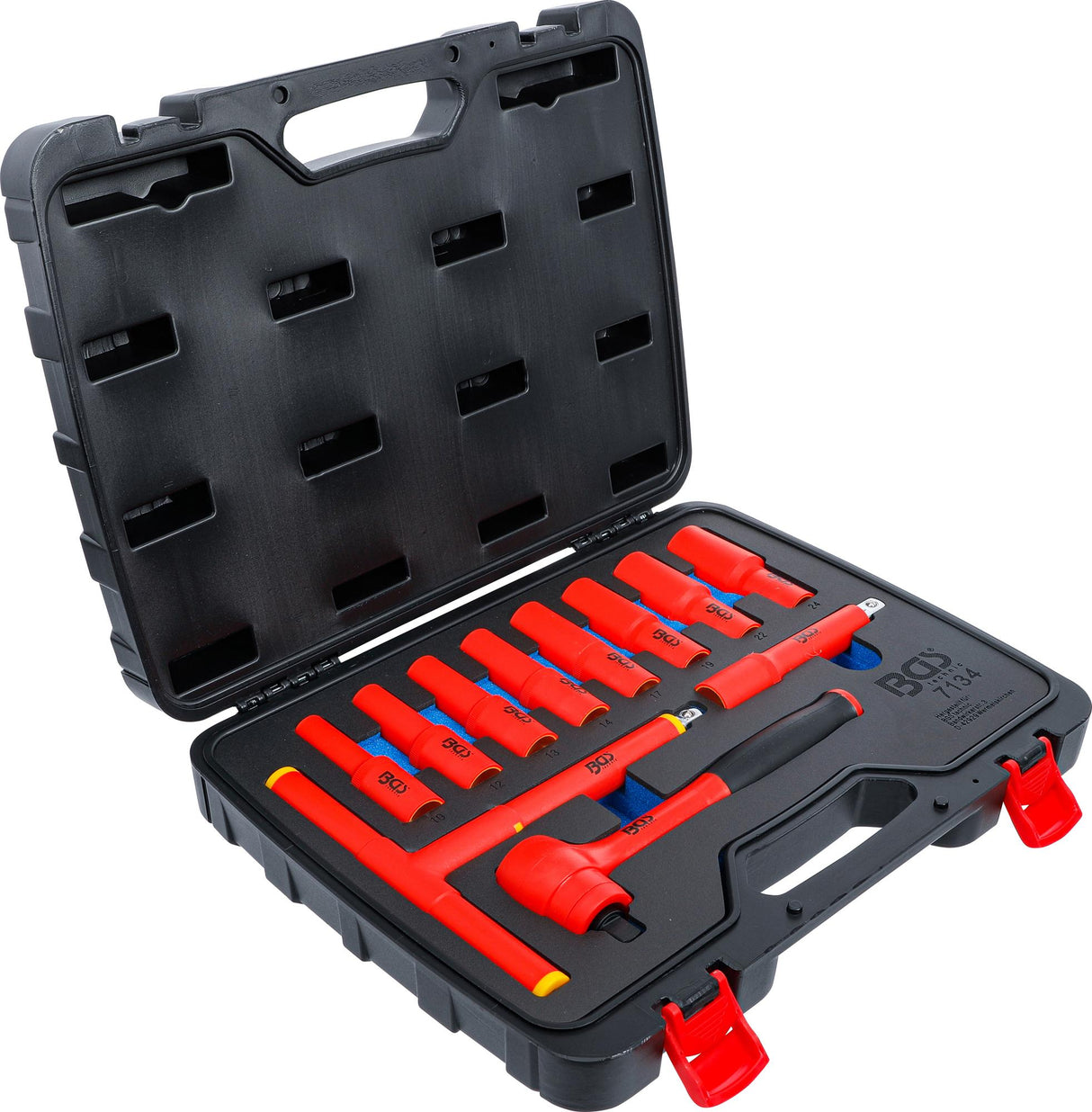 Įrankių rinkinys VDE | 12.5 mm (1/2") | 10 - 24 mm | 11 vnt. (7134)