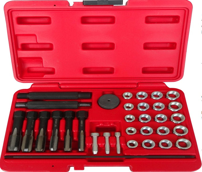 Kaitinimo žvakių sriegio remonto rinkinys | 33 vnt. (GP033)