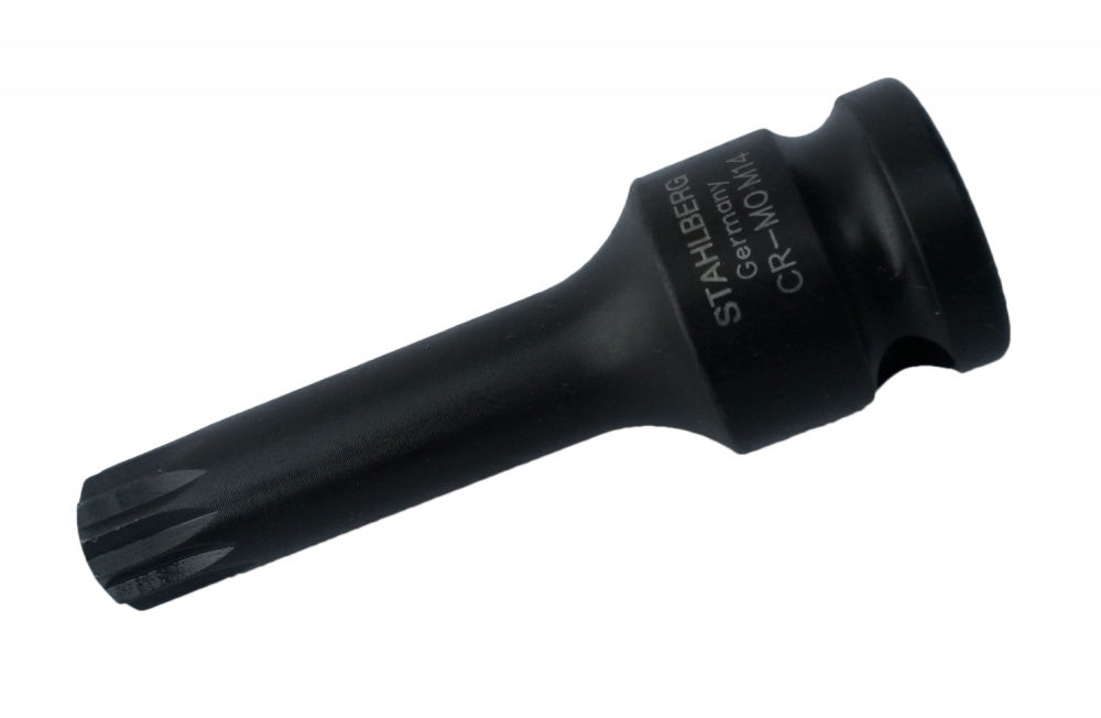 IMPACT BIT SPLINE, M14, 1/2" (KG0201-M14)