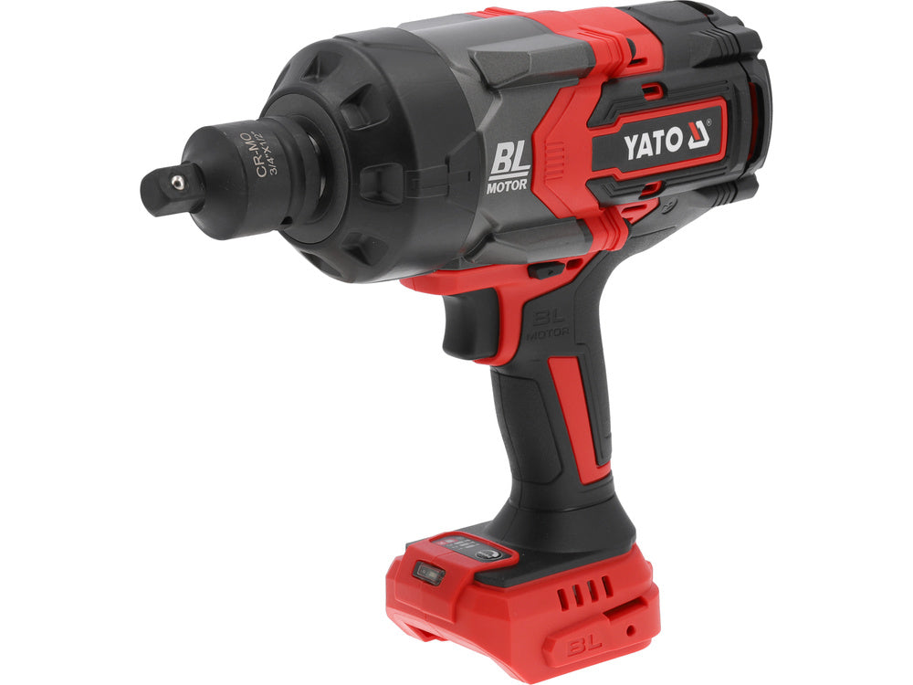 Bešepetėlinis smūginis veržliasūkis | M16 - M36 | 20 mm (3/4") | 2400 Nm | be baterijų (YT-828074)