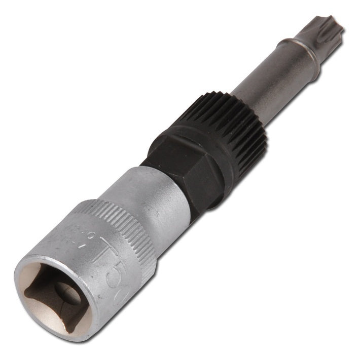 Antgalis generatoriaus diržo skremuliams | 12,5 mm (1/2") | T-Star (Torx) T50 | 2 vnt. (4240)