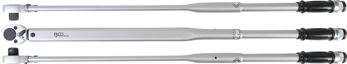 Dinamometrinis raktas | "Workshop" | 25 mm (1") | 140 - 980 Nm (970)