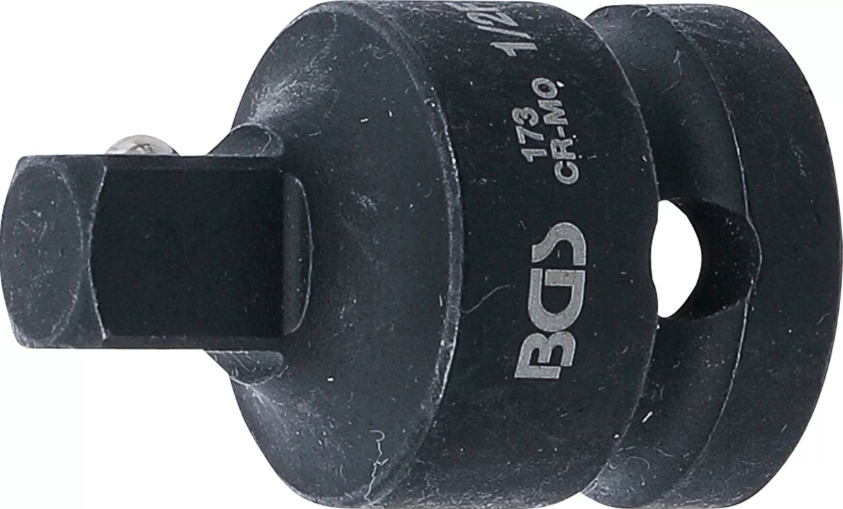 Smūginis adapteris | 12,5 mm (1/2") vidinis kvadratas - 10 mm (3/8") išorinis kvadratas (173)