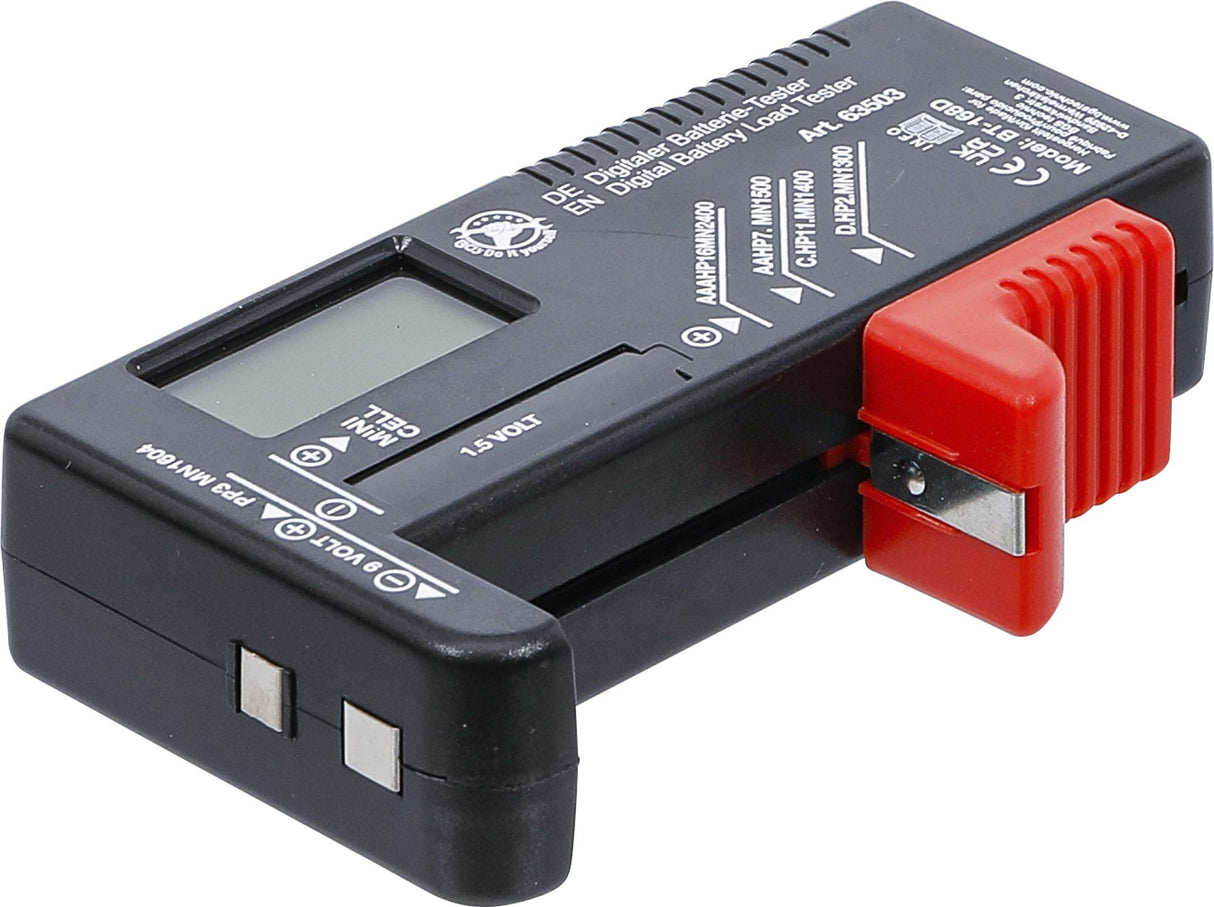 Цифровой тестер нагрузки батареи | 1,5 V / 9 V