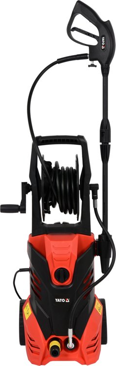 Aukšto slėgio plovimo įrenginys | su aksesuarais | 150 BAR / 2000 W (YT-85915)