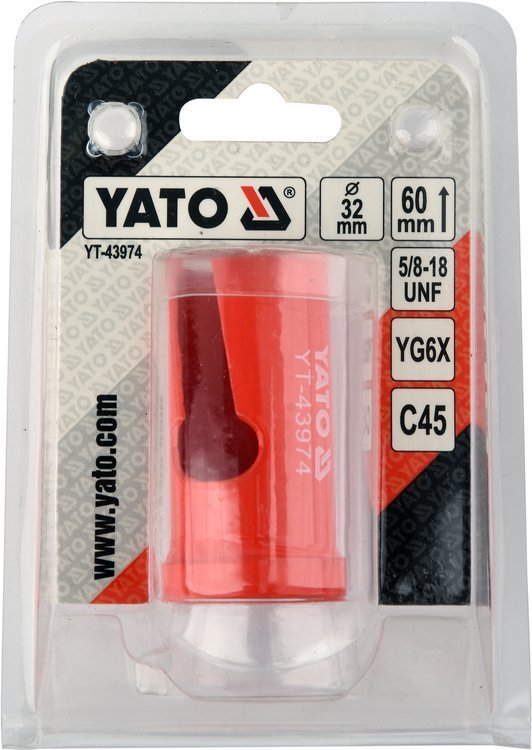 Universali gręžimo karūna | TCT | 5/8"-18UNF | 32 mm (YT-43974)