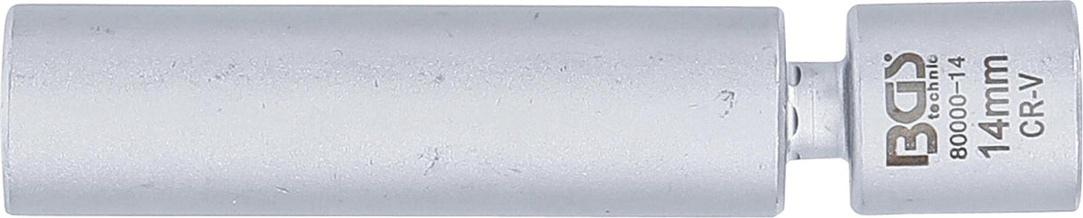 Galvutė kaitinimo ir uždegimo žvakėms | šarnyrinė | 10 mm (3/8") | 14 mm (80000-14)