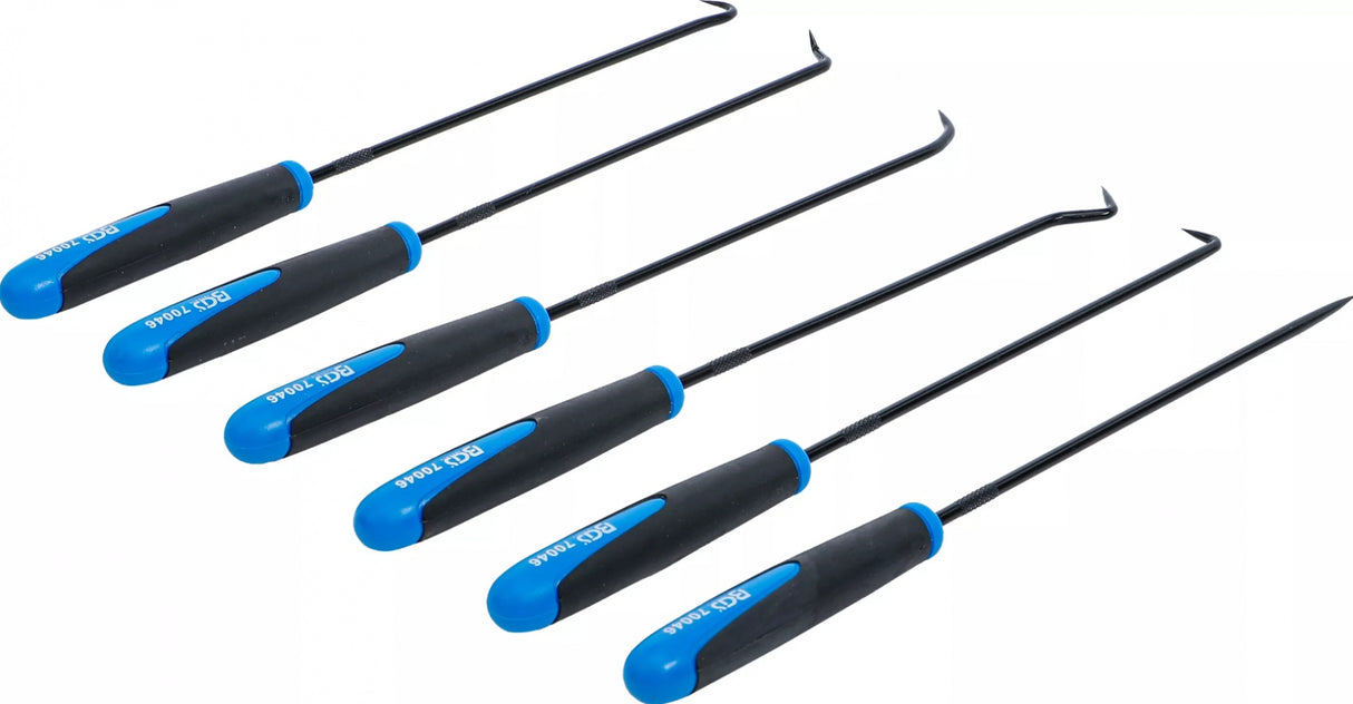 Kabliukų rinkinys | ilgas tipas | 245 mm | 6 vnt. (70046)