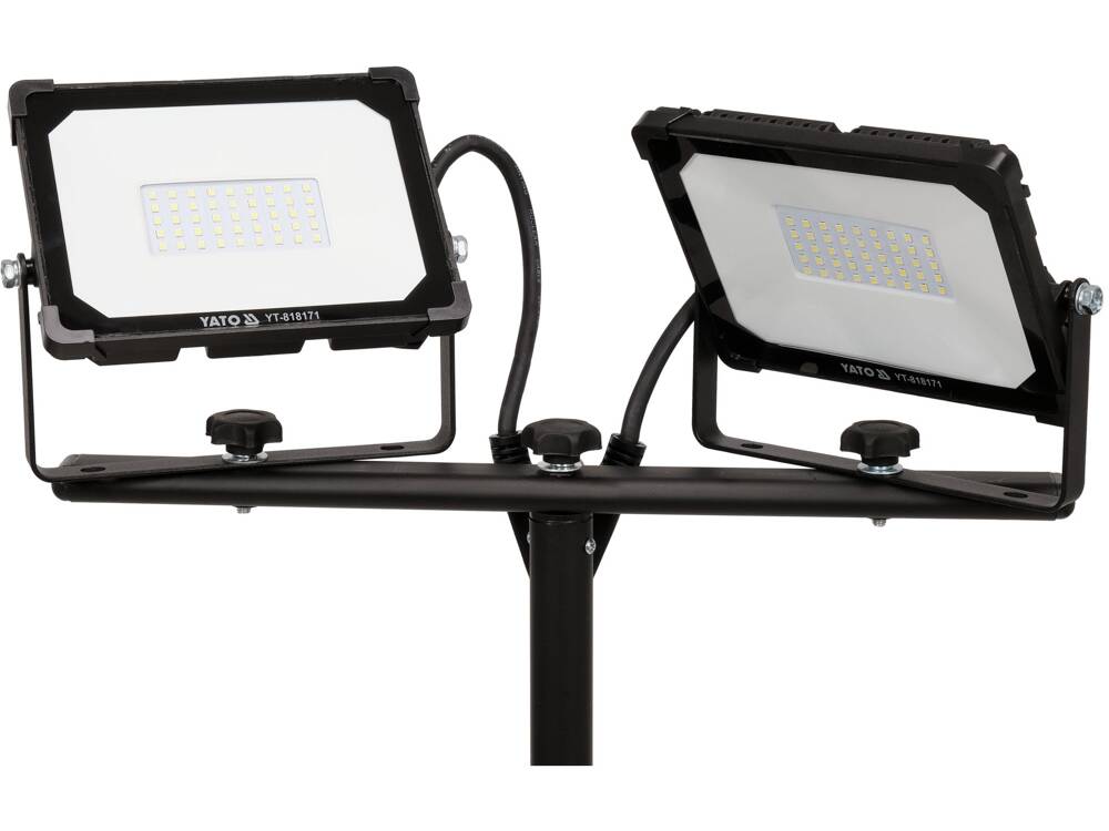 Šviesos diodų lempa / prožektorius | su stovu | SMD LED 2 x 20W 3800 LM (YT-818151)