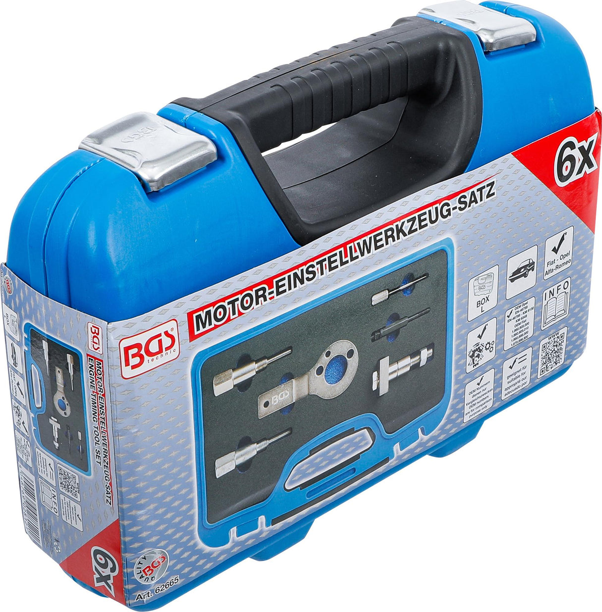 Variklio fiksavimo rinkinys | Fiat 1.9 JTD 16V Multijet (62665)