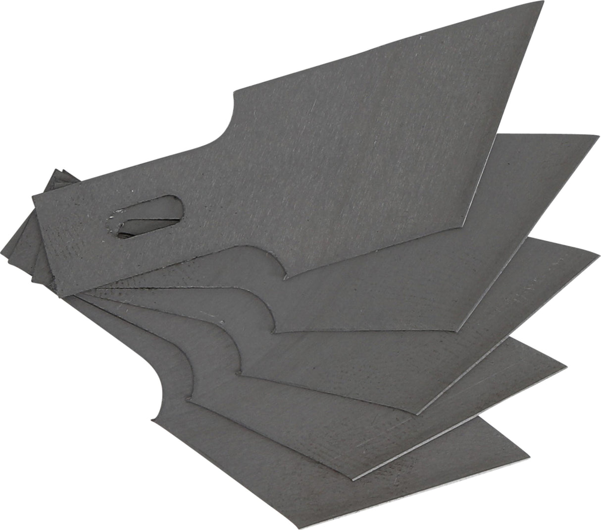 Atsarginių grandiklių ašmenų rinkinys, skirtas BGS 364 | 0,6 x 16 mm x 53° | 5 vnt. (364-16x53)