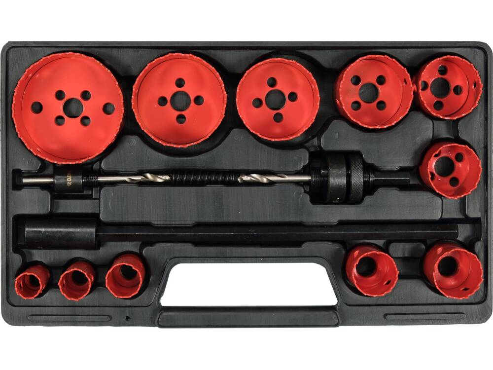 Набор коронок по металлу | HSS M3 | 19-76 mm | 15 шт.
