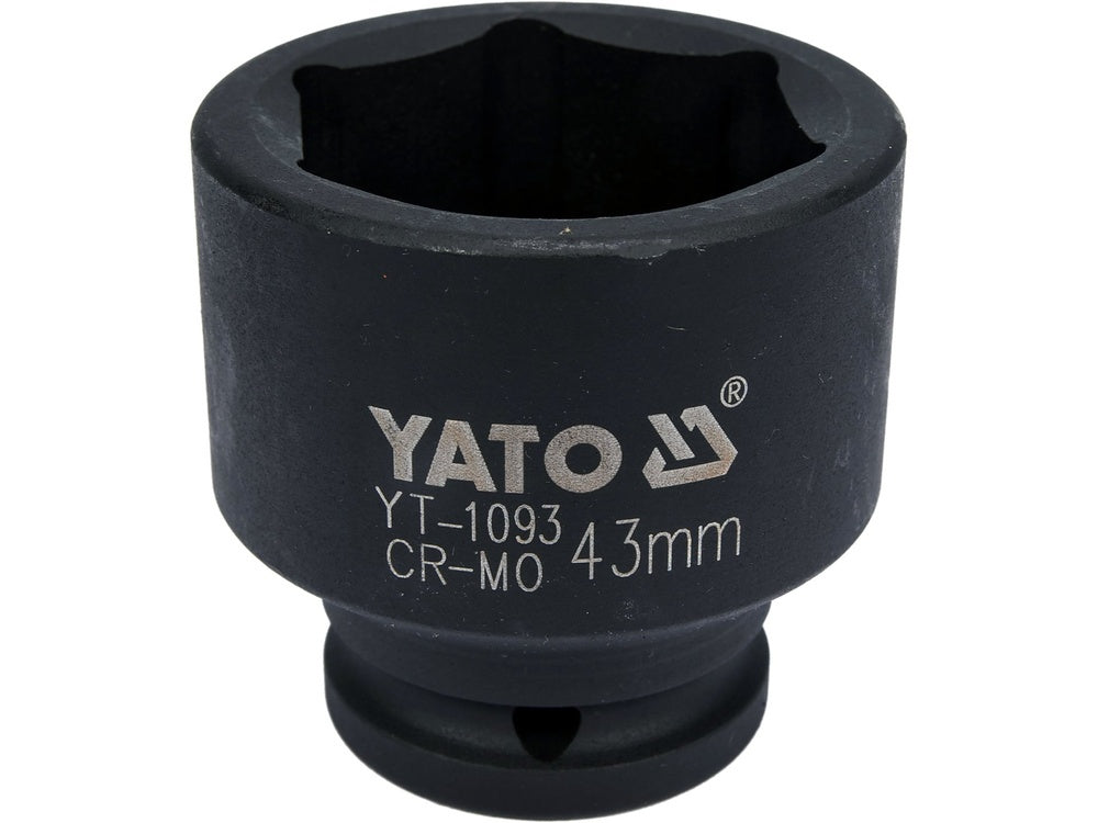 Galvutė smūginė šešiakampė | 20 mm (3/4") | 43 mm (YT-1093)