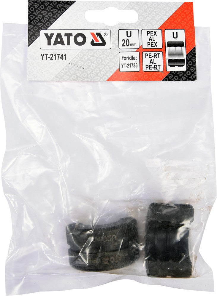 Indėklas U 20 mm presavimo replėms YT-21735 (YT-21741)