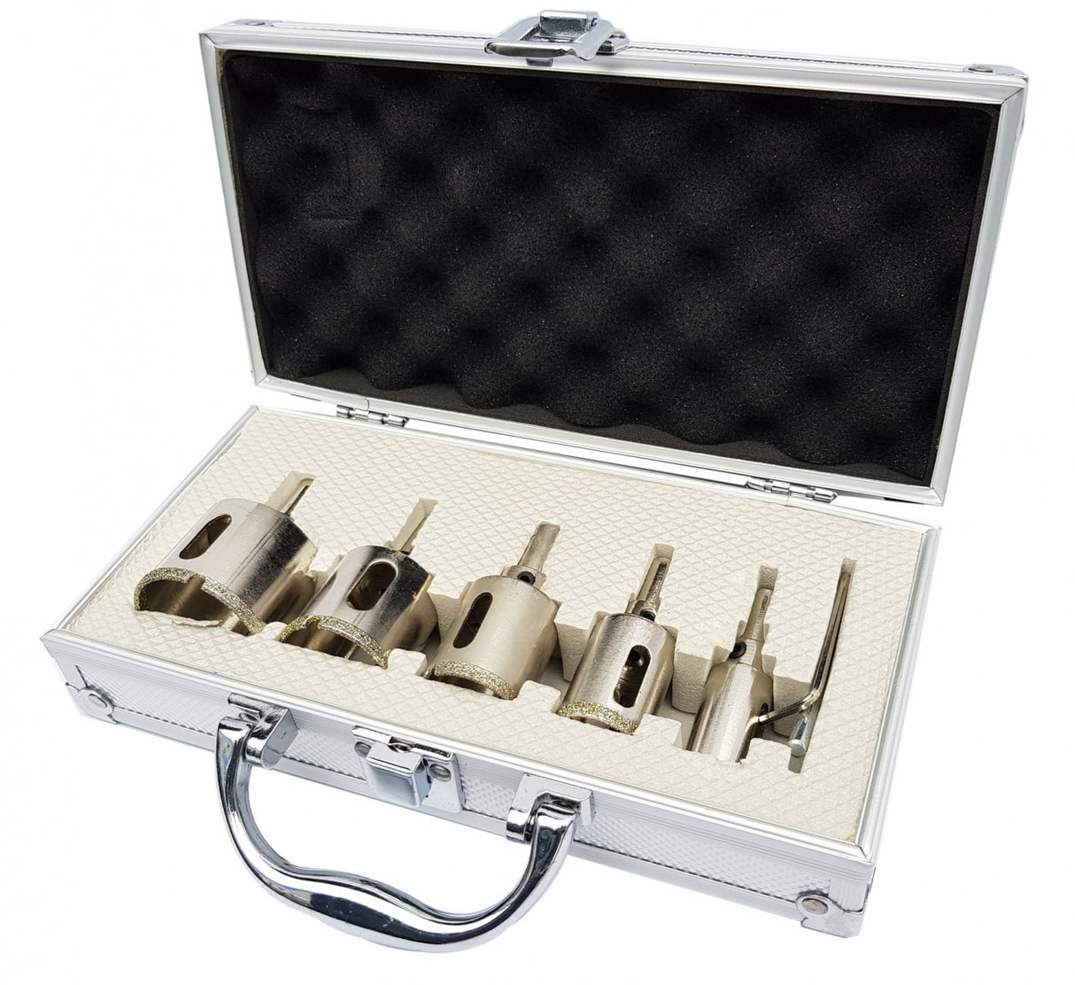 Deimantinių karūnų rinkinys | 25-41 mm | 5 vnt. (DHD05)