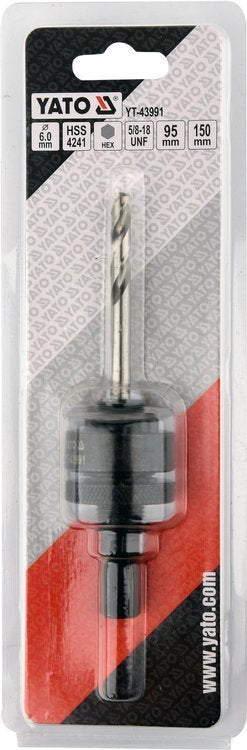 PILOT DRILL THREAD 5/8'' CHUCK HEX 10MM (YT-43991)