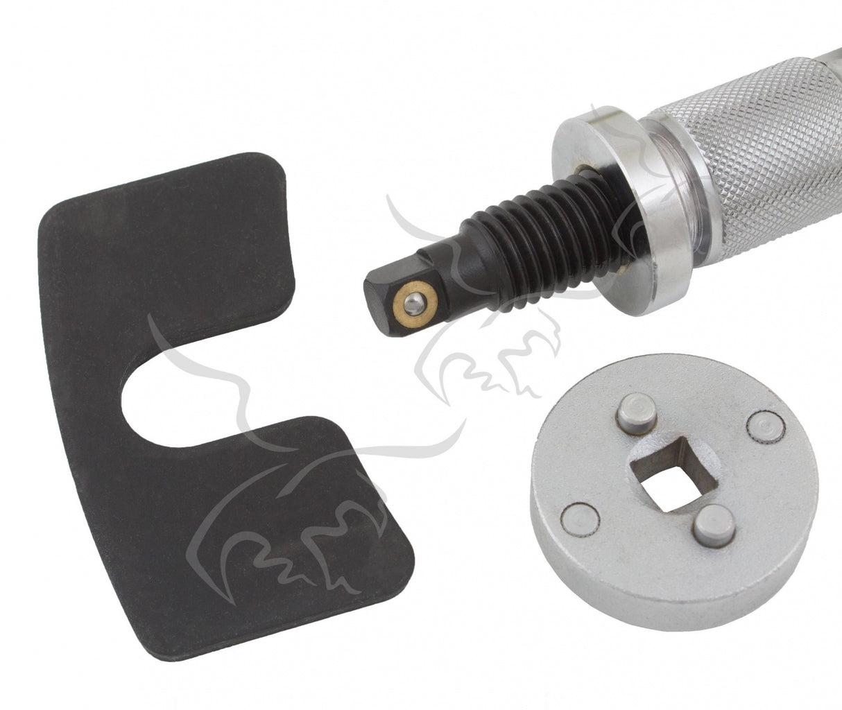 Stabdžių cilindriukų / suportų sustūmėjas | su 4 adapteriais (SK6000)