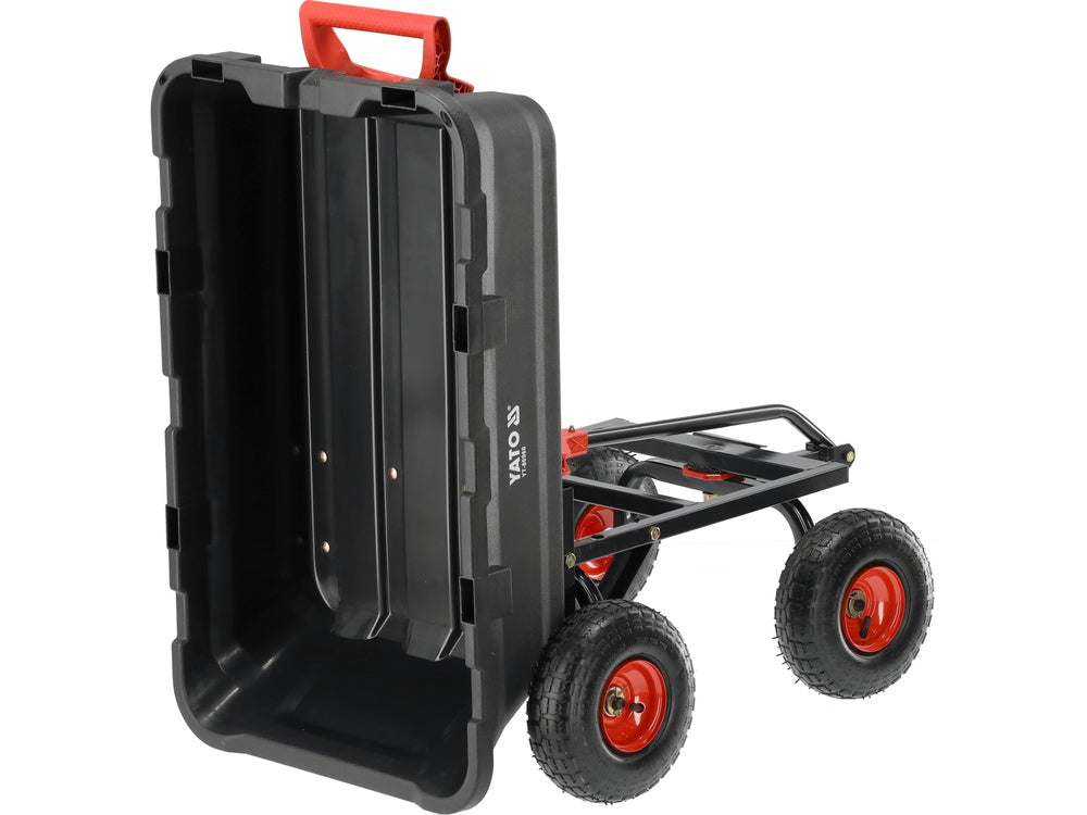 Садовая тележка с самосвальным кузовом XL 350 кг, 10" колёса