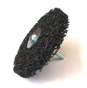 Abrazyvinis šlifavimo diskas su kotu | juodas | Ø 100 mm (SK19648)