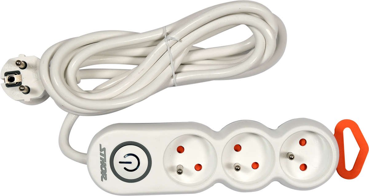 Elektrinis ilgintuvas | 3 lizdai | 1,5 mm2 | 3 m (72351)