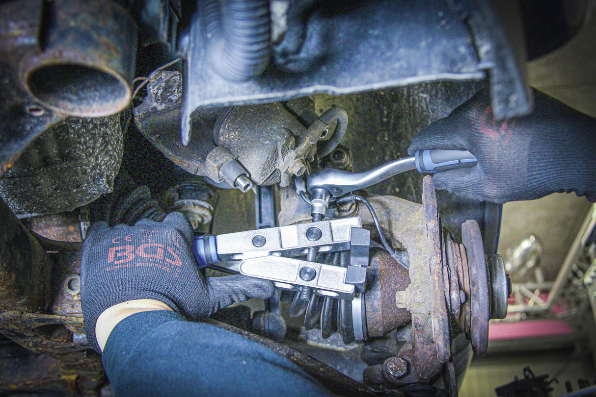 Replės pusašių sąvaržoms | sukimo momento režimas | lenktos 90 ° kampu (163-2)