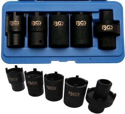 Specializuotų dantytų galvučių rinkinys | 5 vnt. (67220)