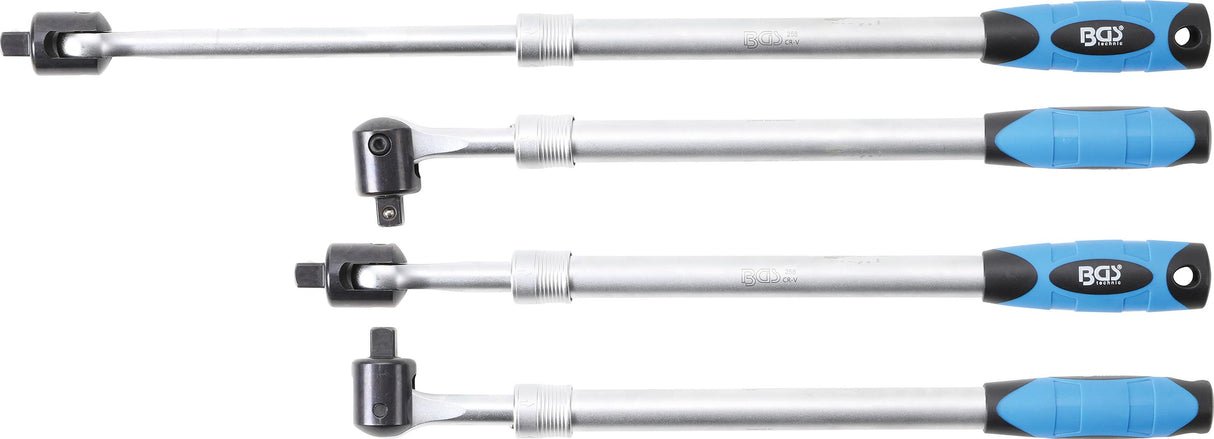 Lanksti rankena, ištraukiama | išorinis kvadratas 12,5 mm (1/2") | 450 - 600 mm (258)