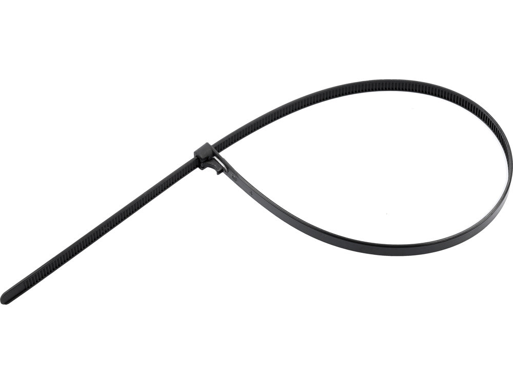 Suveržimo dirželiai juodi | 7,6X450 mm | 50 vnt (YT-70678)