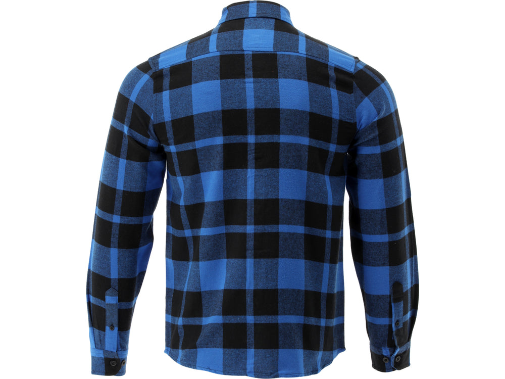 Flaneliniai marškiniai mėlyni | 100% medvilnė | 2XL dydis (YT-78810)