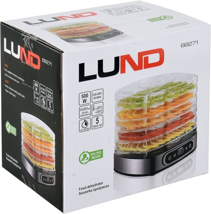 Сушилка для продуктов | 5 поддонов | с таймером | 420-500W