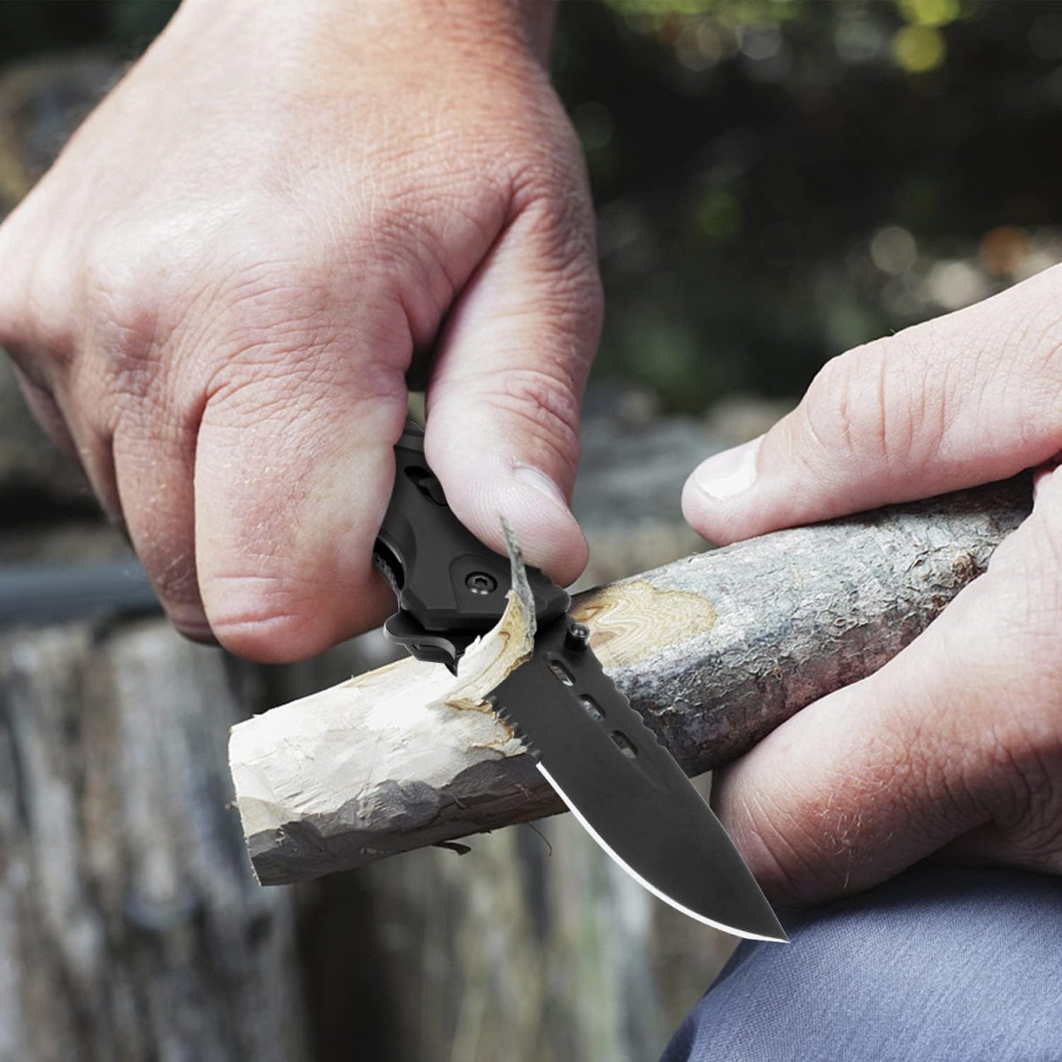 Lenktinis peilis | Nerūdijančio plieno | 22,2 cm (J26)