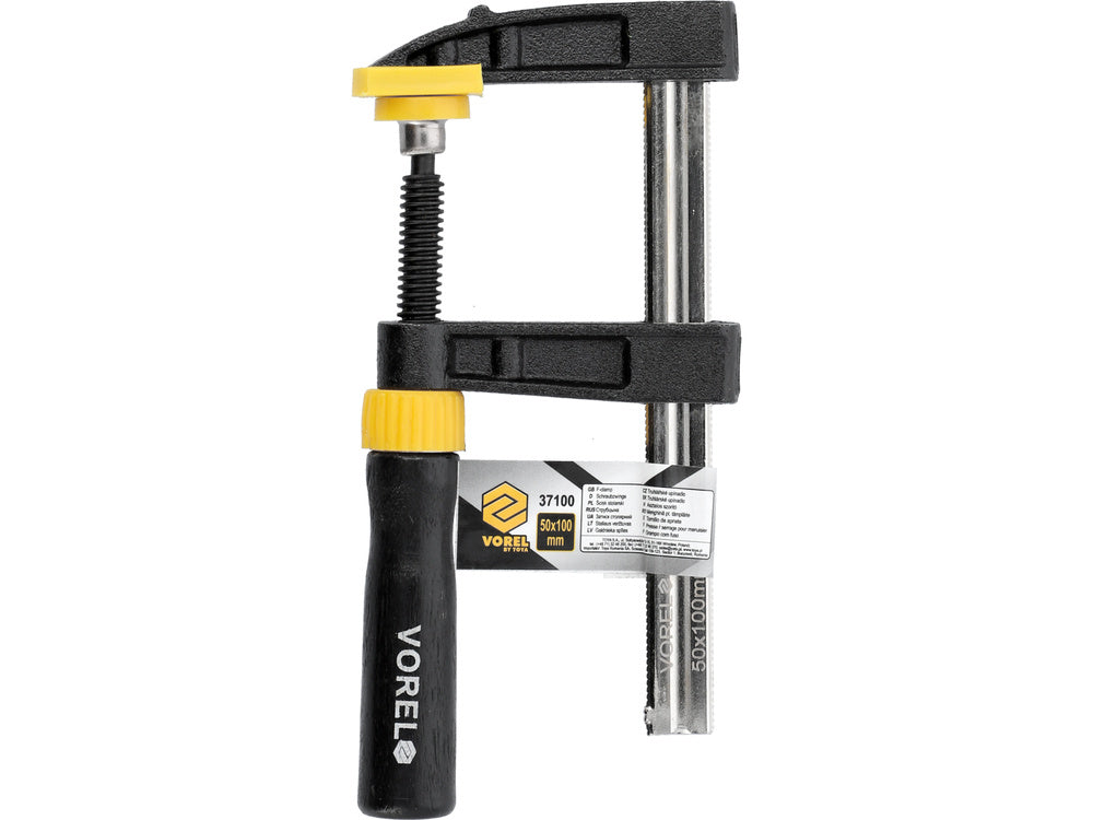 Spaustuvas F-tipo TÜV/GS 50x100mm (37100)