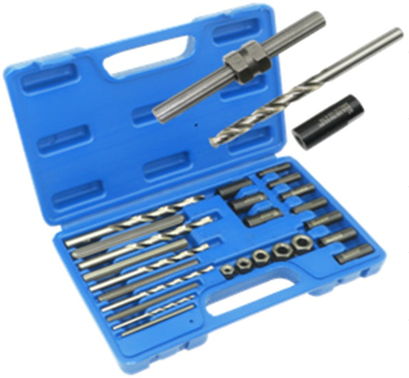 Užlūžusių varžtų išsukėjų/ištraukėjų rinkinys 25 vnt. (8462EP)