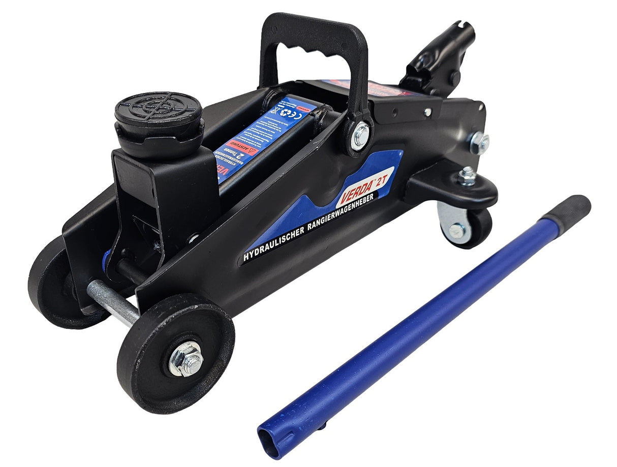 Domkratas su ratukais | lagamine | 140-295 mm | 2 t (ES2TONP)