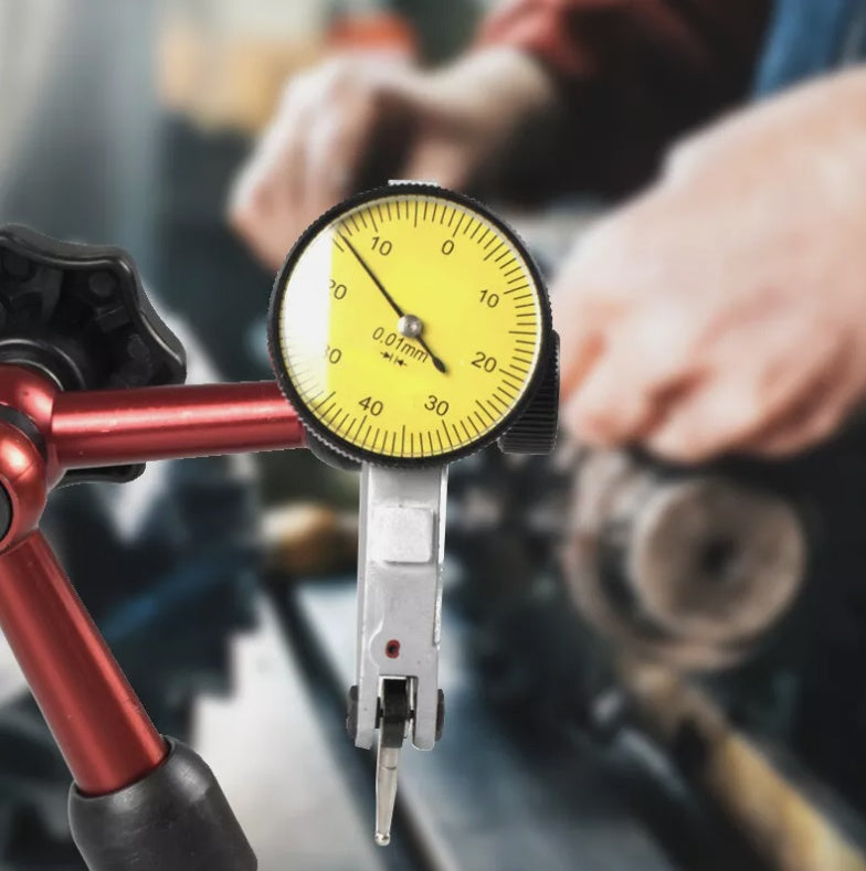 Tikslus precizinis pakreipimo svirties matuoklio indikatorius | 0,01 mm (DG2B)