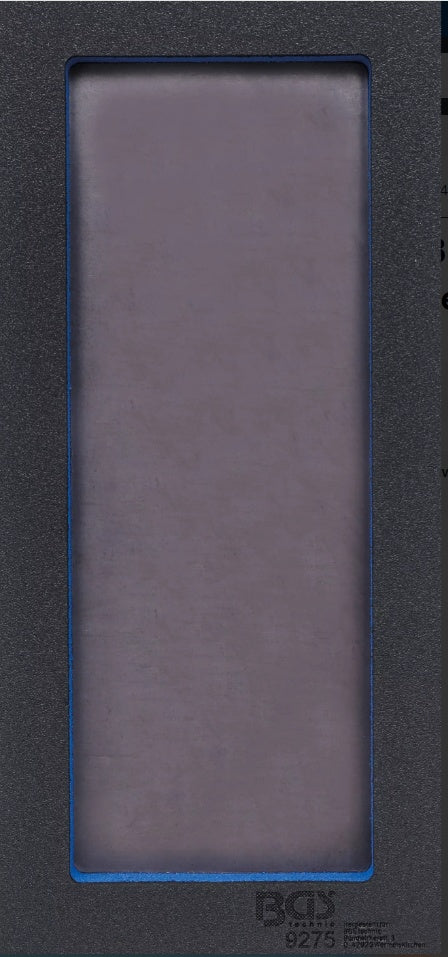 Įrankių dėklas 1/3: laikymo dėklas su magnetine dugno plokštele | 129 x 348 x 14 mm (9275)