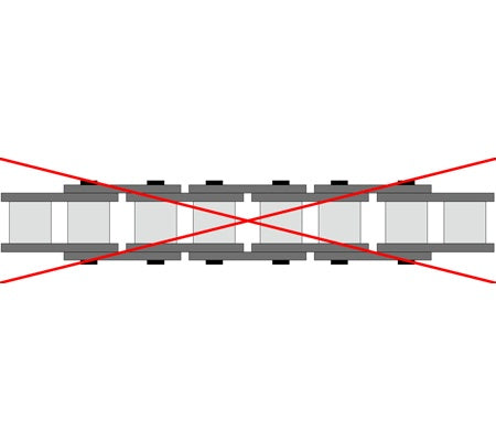 Grandinės kniedijimo rinkinys (8501)