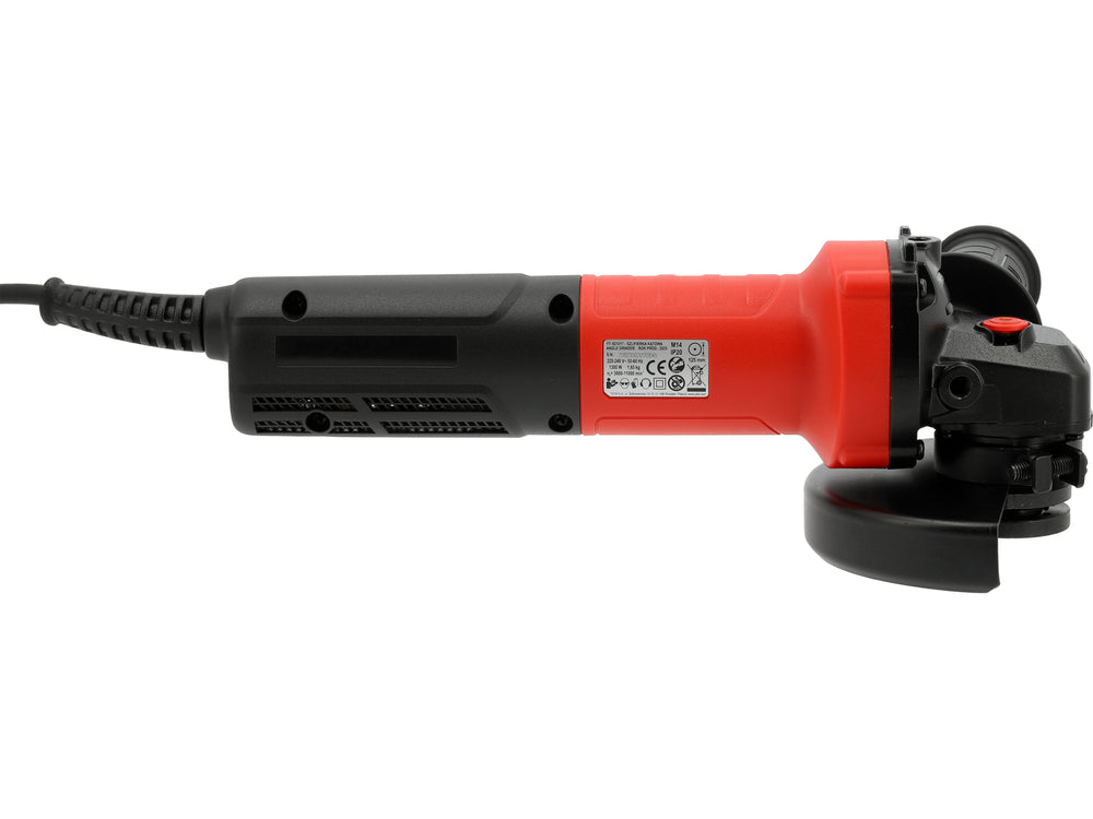 Kampinis šlifuoklis | greičio reguliavimas | 1300 W / 125 mm (YT-821017)