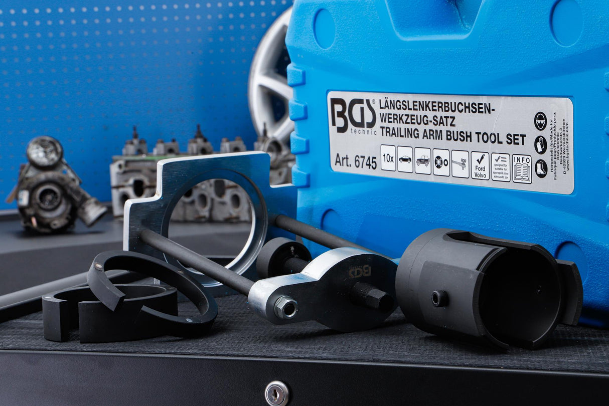 Galinių sailentblokų presavimo įrankiai | Ford, Volvo (6745)