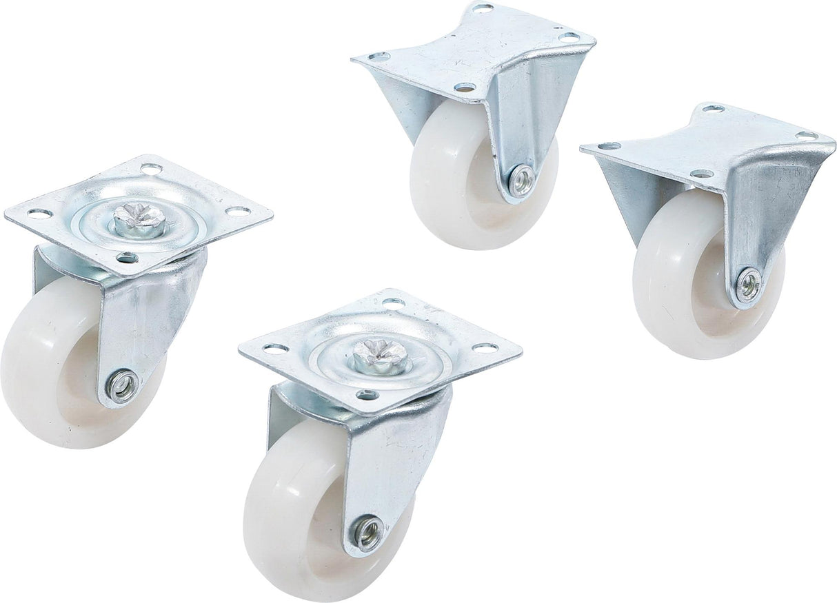 Pasukami ir fiksuojami ratukai | 40 mm | 4 vnt. (80330B)