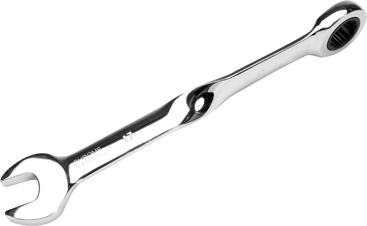 Raktas kombinuotas terkšlinis | perlenktas X | 17 mm (YT-01879)