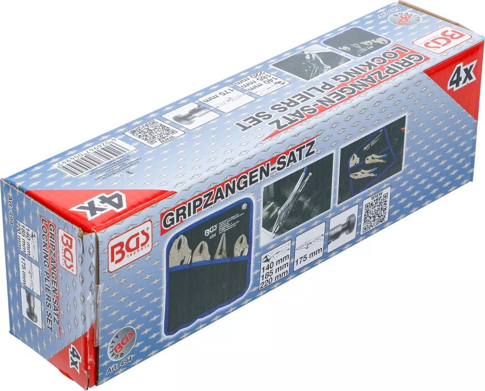 Fiksuojamų replių rinkinys | 4 vnt. (494)