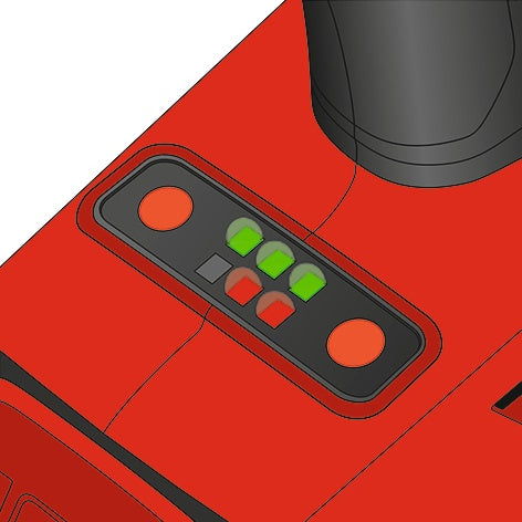 Akumuliatorinis smūginis veržliasūkis | 700 Nm | su galvučių rinkiniu | Cr-Mo | 21 vnt. (YT-82807)