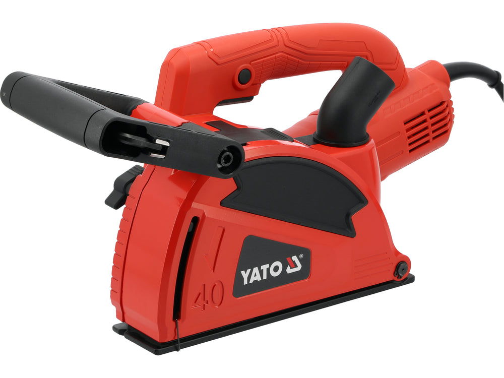 Канавокодел 1800 Вт | диски 150 мм | с пылеотводом и регулируемой глубиной до 40 мм (YT-82016)