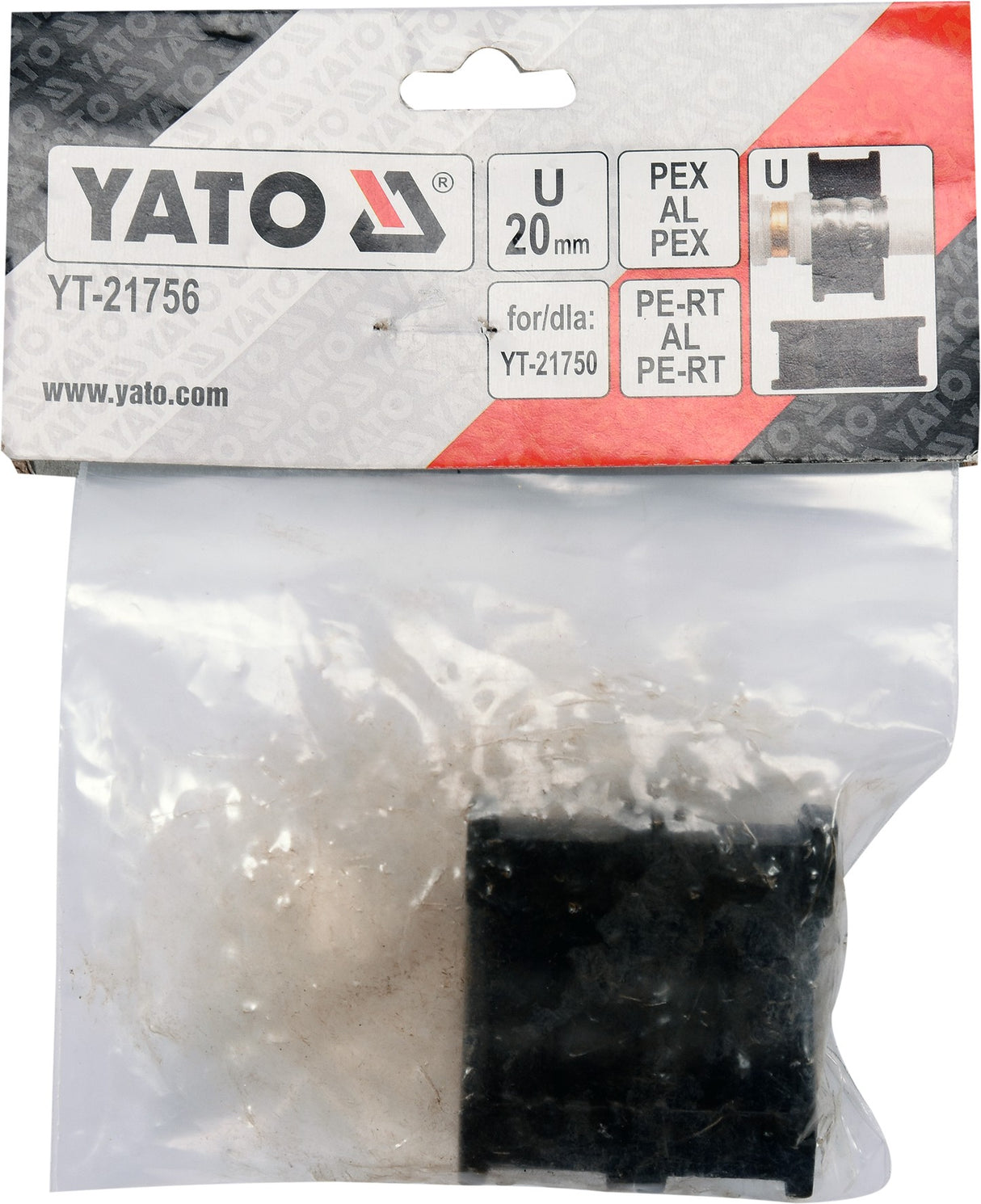 Indėklas / matrica U20 | Presavimo replėms YT-21750 (YT-21756)